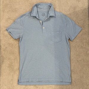J.Crew Garment-Dyed Slub Cotton Polo Shirt